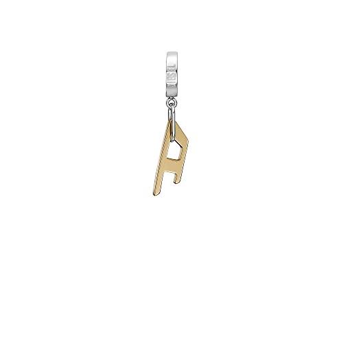 Diesel Ohrringe Für Männer Stahl, Länge: 13.3mm, Breite: 3mm, Höhe: 13.3mm Gold-Edelstahl-Ohrringe, DX1419931