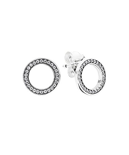 Pandora 290585CZ Ohrring, Sterling Silber, Einh