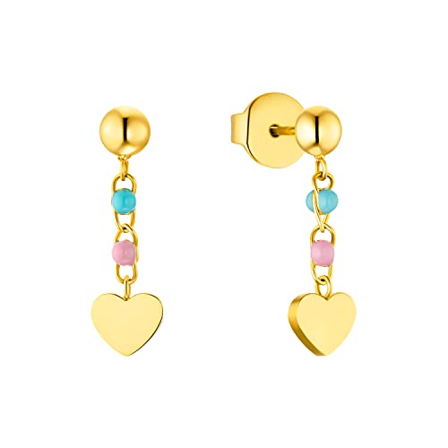 Prinzessin Lillifee Mädchen Kinder Schmuck Herz Edelstahl vergoldet, Kommt in Schmuck Geschenk Box Prinzessin Lillifee Mädchen Kinder Schmuck Herz Edelstahl vergoldet, Kommt in Schmuck Geschenk Box