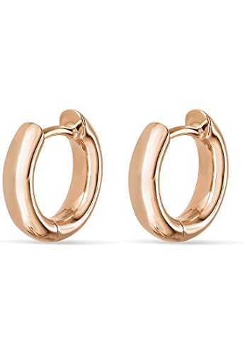 ESPRIT Damen-Creolen 925er Silber One Size Roségold 32023011 ESPRIT Damen-Creolen 925er Silber One Size Roségold 32023011