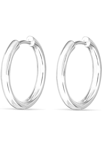 ESPRIT Damen-Creolen 925er Silber One Size Silber 32023012 ESPRIT Damen-Creolen 925er Silber One Size Silber 32023012