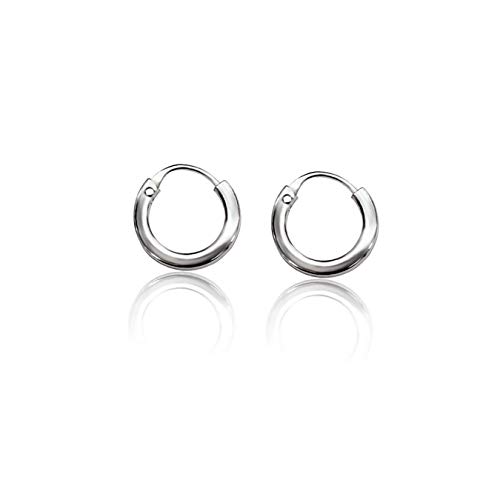 SilberDream Creolen 10mm Ohrringe Silber klein Damen-Herrenschmuck D1SDO8711 SilberDream Creolen 10mm Ohrringe Silber klein Damen-Herrenschmuck D1SDO8711
