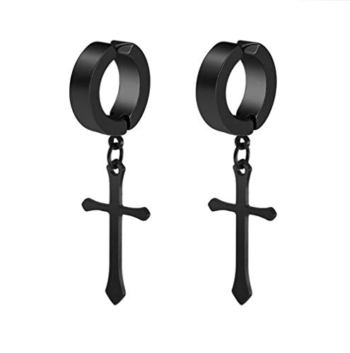 Non-Piercing Clip-On-Ohrringe Herren Damen Kreuz Baumel Creolen Ohrclips Ohrringe Set Clips Ohne Ohrloch Ostern Weihnachten Non-Piercing Clip-On-Ohrringe Herren Damen Kreuz Baumel Creolen Ohrclips Ohrringe Set Clips Ohne Ohrloch Ostern Weihnachten