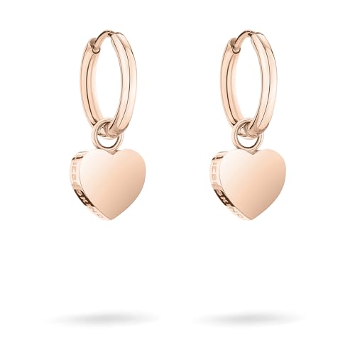 Liebeskind Berlin Damen Creole LJ-1784-E-11 aus Edelstahl in IP Roségold