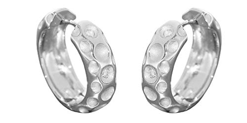 Hobra-Gold Klapp Creolen Weißgold 750 massiv Brillanten Ohrringe 10,4 gr Ohrschmuck 18 Kt Hobra-Gold Klapp Creolen Weißgold 750 massiv Brillanten Ohrringe 10,4 gr Ohrschmuck 18 Kt