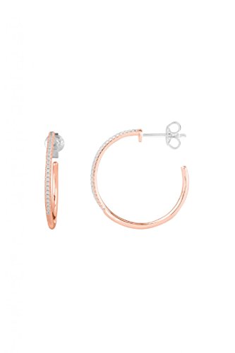 Xenox XS3525R Ohrringe Creolen Modern Classic Rosé Zirkonia Xenox XS3525R Ohrringe Creolen Modern Classic Rosé Zirkonia
