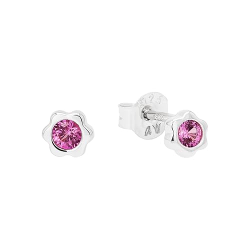 Prinzessin Lillifee Ohrstecker 925 Sterling Silber Mädchen Kinder Ohrschmuck, mit Zirkonia synth., 0,4 cm, Silber, Januar, Kommt in Schmuck Geschenk Box, 2038730 Prinzessin Lillifee Ohrstecker 925 Sterling Silber Mädchen Kinder Ohrschmuck, mit Zirkonia synth., 0,4 cm, Silber, Januar, Kommt in Schmuck Geschenk Box, 2038730