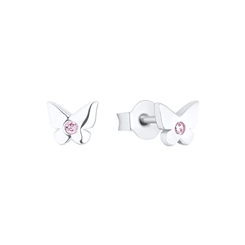 Prinzessin Lillifee Silber-Ohrringe für Mädchen Schmetterling Ohrstecker 2035984 Prinzessin Lillifee Silber-Ohrringe für Mädchen Schmetterling Ohrstecker 2035984