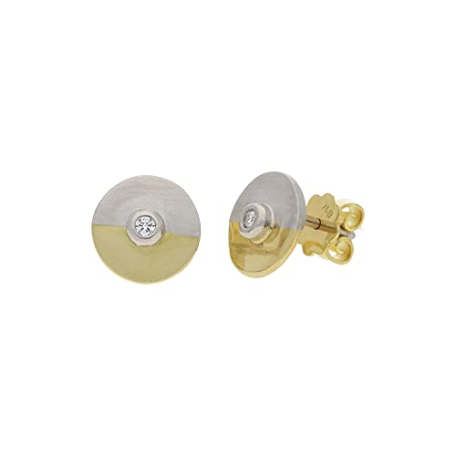 JuwelmaLux Ohrstecker 950/000 Platin und 750/000 (18 Karat) Gold JL30-06-1535 JuwelmaLux Ohrstecker 950/000 Platin und 750/000 (18 Karat) Gold JL30-06-1535