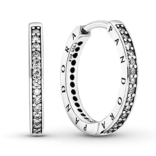 Pandora Damen-Ohrstecker 925 Sterlingsilber zirkonia 290558CZ, Silber