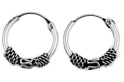 Kleine Schätze - Damen Ohrringe/Creolen - 925 Sterling Silber Kleine Schätze - Damen Ohrringe/Creolen - 925 Sterling Silber