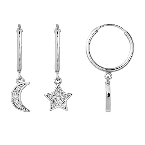 Creolen - Sterlingsilber Zirkonia - ItPiece Creolen - Sterlingsilber Zirkonia - ItPiece