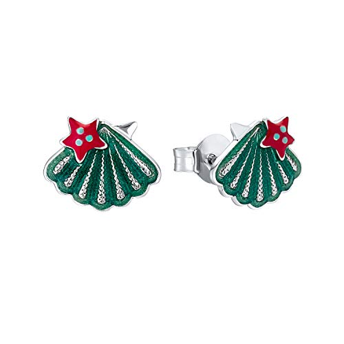 Prinzessin Lillifee Ohrstecker 925 Sterling Silber Mädchen Kinder Ohrschmuck, 0,8 cm, Türkis, Muschel, Kommt in Schmuck Geschenk Box, 2031162 Prinzessin Lillifee Ohrstecker 925 Sterling Silber Mädchen Kinder Ohrschmuck, 0,8 cm, Türkis, Muschel, Kommt in Schmuck Geschenk Box, 2031162