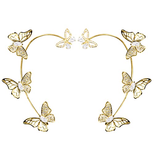 Silber Ohrstecker Für Mädchen Ohr Ohrringe Für Frauen Für Freund Schwester Piercing Ohrringe Clips Keine Zirkon Manschette Geschenke Ohrclip Ohr Manschette Ohrringe Chirurgenstahl (Gold, One Size) Silber Ohrstecker Für Mädchen Ohr Ohrringe Für Frauen Für Freund Schwester Piercing Ohrringe Clips Keine Zirkon Manschette Geschenke Ohrclip Ohr Manschette Ohrringe Chirurgenstahl (Gold, One Size)