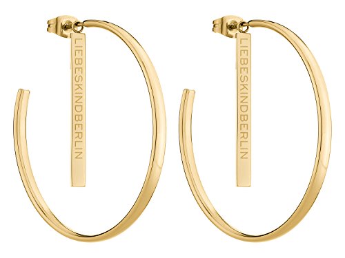 LIEBESKIND BERLIN TIME und JEWEL Damen-Creole Edelstahl