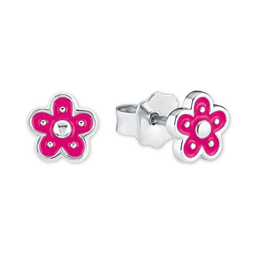 Prinzessin Lillifee Mädchen-Ohrstecker Blume Blümchen 925 Sterling Silber emailliert pink Prinzessin Lillifee Mädchen-Ohrstecker Blume Blümchen 925 Sterling Silber emailliert pink