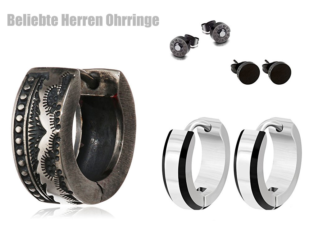 Beliebte Herren Ohrringe beliebte Herren Ohrringe