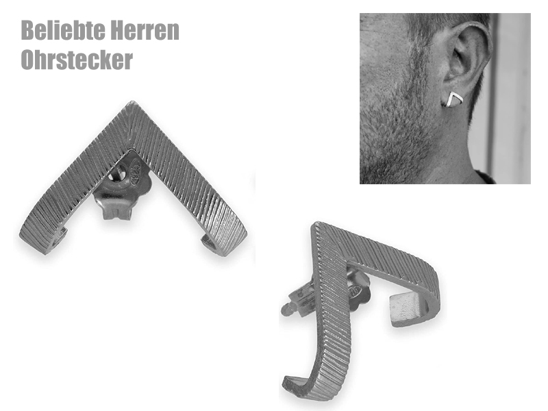 Beliebte Herren Ohrstecker Beliebte Herren Ohrstecker