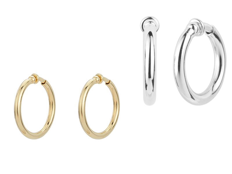 Ohrclips Silber oder Gold Ohrclips Silber oder Gold